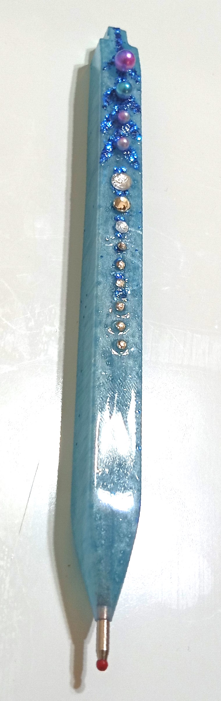 Custom Blue Ink Pen