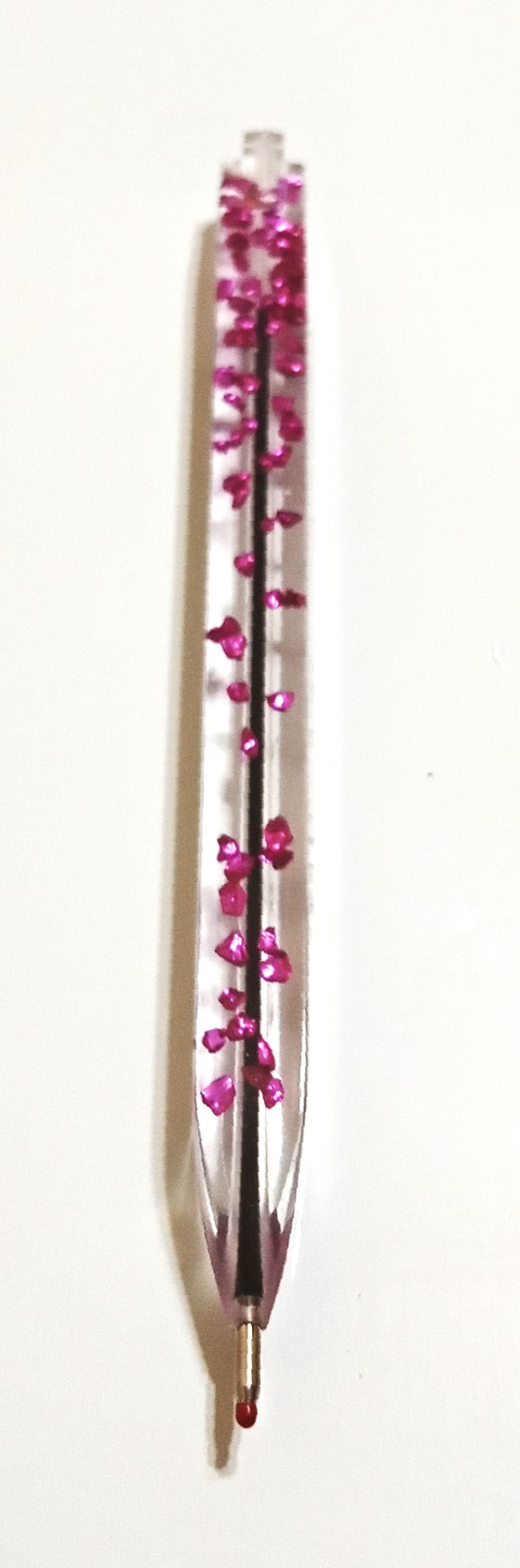 Magenta Black Ink Pen